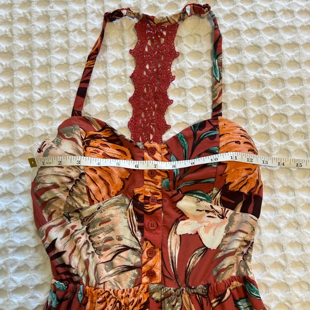No Boundaries Floral Print Romper - Picture 6 of 8